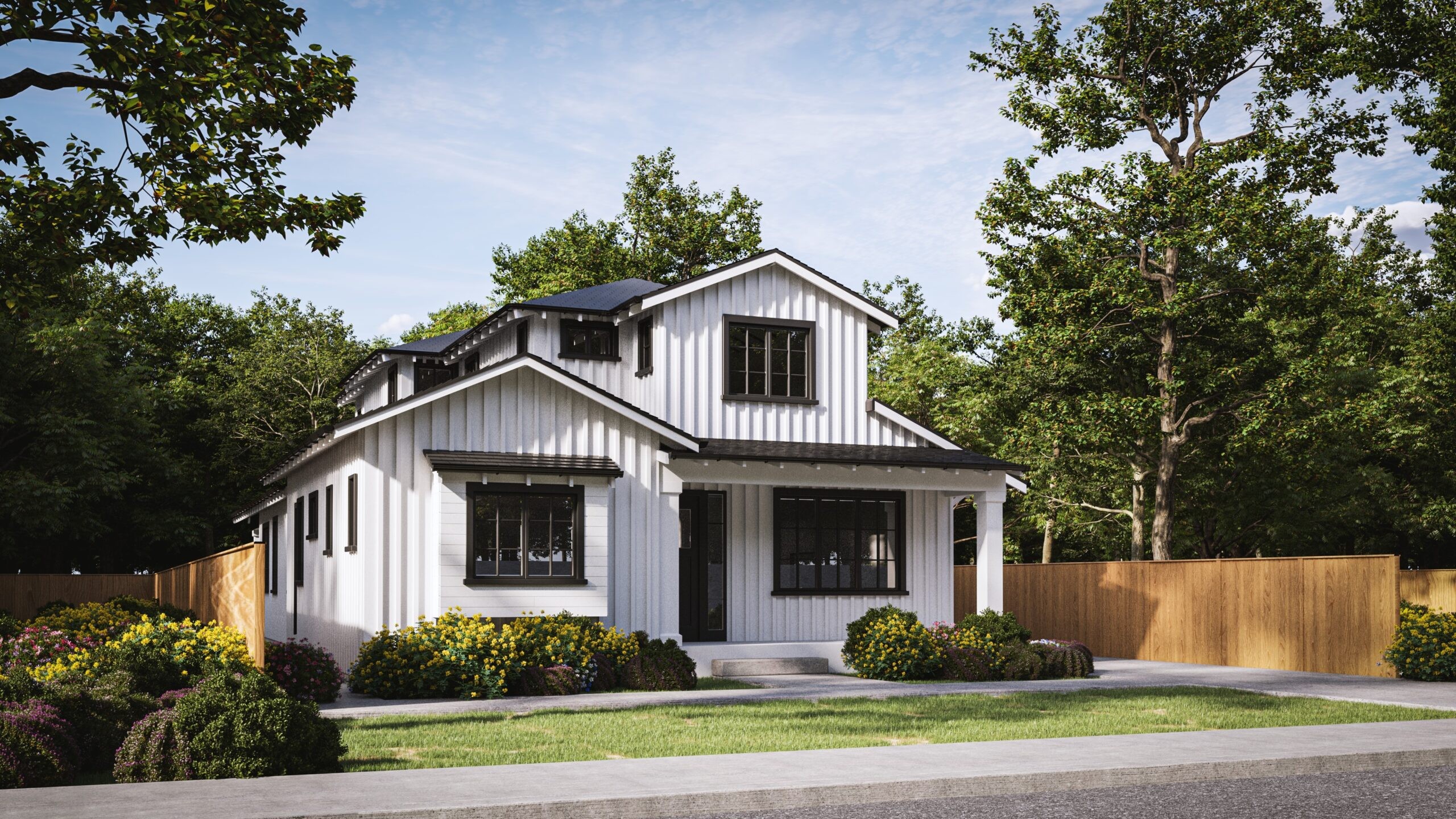 Palo Alto Modern Farmhouse 3 — Kohler Architects project